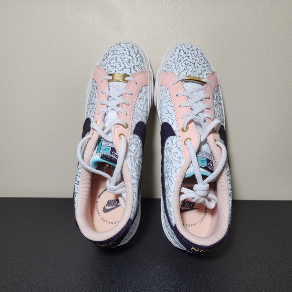 Nike Court Legacy SDC White Pink Serena Williams DJ1454-100 Women's Size 11 - Picture 8 of 11
